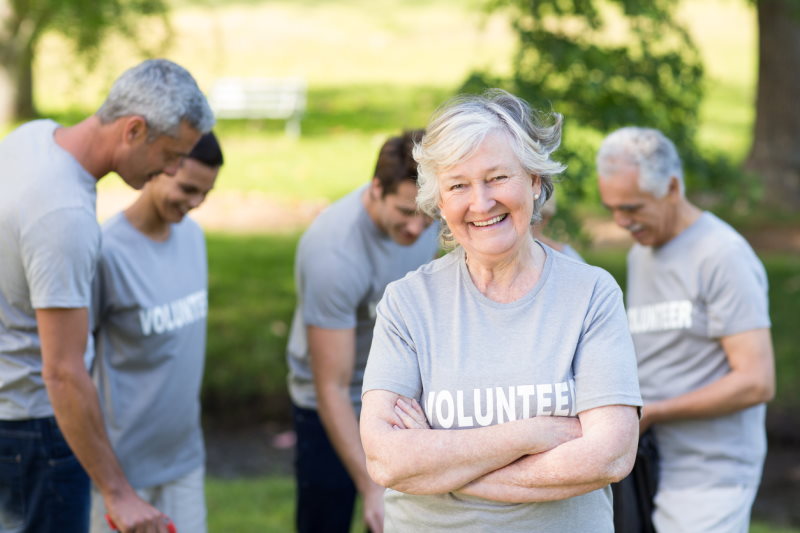 Seniors Volunteering