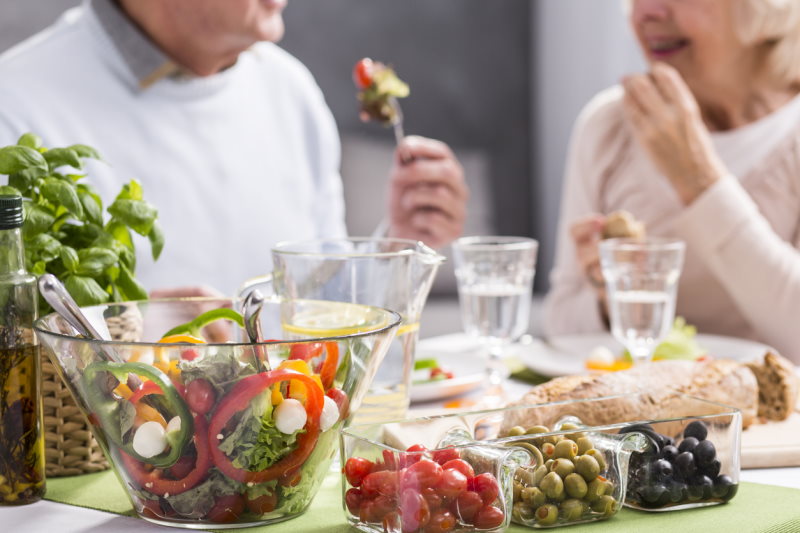 Healthy Food on Table